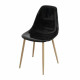 Silla de Comedor Clody 6 Unidades Negro 47 x 54 x 84 cm