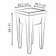 Macetero EDA   Vegetales Mesa de Cultivo 38,5 x 38,5 x 68 cm