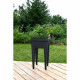 Macetero EDA   Vegetales Mesa de Cultivo 38,5 x 38,5 x 68 cm
