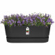 Jardinera Elho   Negro 50 cm Plástico Ovalada