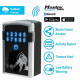 Candado de llave Master Lock 5441EURD Zinc Plástico Rectangular