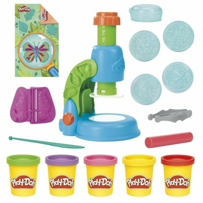 Modelling Clay Game Play-Doh Mi Pequeño Microscopio Yellow Modelling Clay Game Play-Doh Mi Pequeño Microscopio Yellow