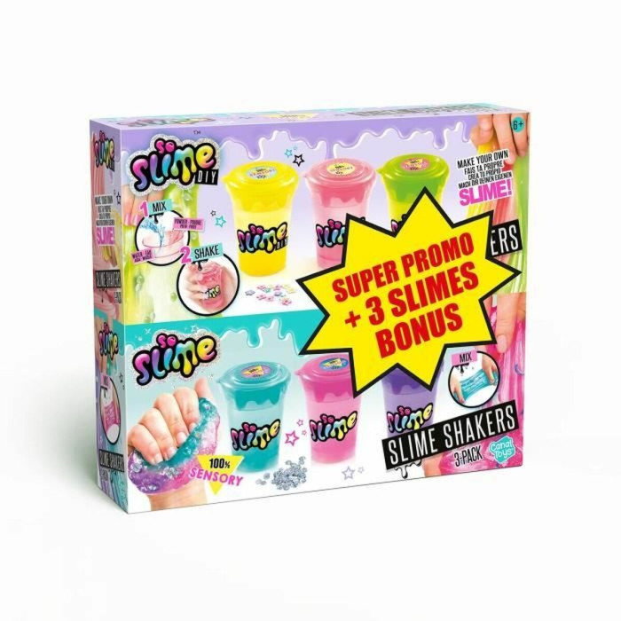 Modelling Clay Game Canal Toys Agitadores de slime 3 + 3 extra Modelling Clay Game Canal Toys Agitadores de slime 3 + 3 extra