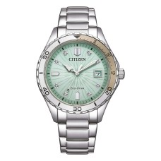 Reloj Hombre Citizen FE6170-88L Verde Plateado