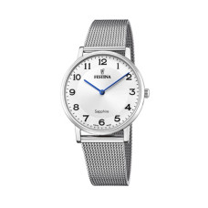Reloj Hombre Festina F20014/5 Blanco Plateado