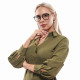 Montura de Gafas Unisex Lozza VL4152 500BLK