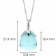 Ladies' Necklace Ti Sento 6762WB