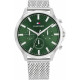 Reloj Hombre Tommy Hilfiger 1683474 Verde Plateado