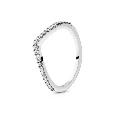 Anillo Mujer Pandora WISHBONE SILVER 8