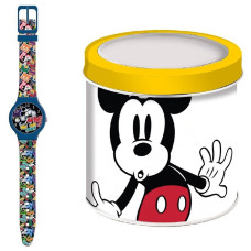 Reloj Infantil Mickey Mouse MICKEY MOUSE  - TIN BOX Ø 33 mm
