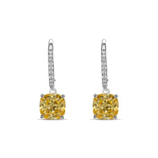 Ladies' Earrings Stroili 1694265 Yellow