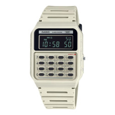 Men's Watch Casio CALCULATOR EDGY COLLECTION - CREAM