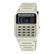 Men's Watch Casio CALCULATOR EDGY COLLECTION - CREAM
