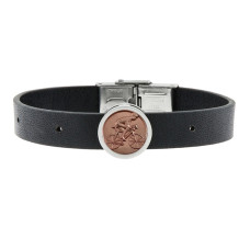 Pulsera Hombre Talent Jewels TJA-1-01-02-4-1 Negro