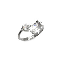 Anillo Mujer Guess JUBR04418JWRH52 Plateado 12