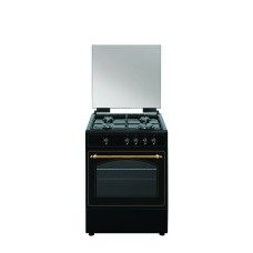 Cocina de Gas Vitrokitchen RU6060N     NAT 64 L 60 cm Antracita