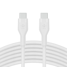 Cable USB-C Belkin CAB009BT3MWH Blanco 3 m