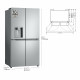 Frigorífico americano LG GMJ960MBJE  179