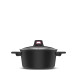 Olla con Tapa Taurus KCK4020 Negro 2 L 20 cm