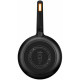 Pan BRA EFFICIENT PLUS Black Aluminium Ø 20 cm