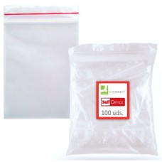 Set de Bolsas Q-Connect KF11366 Transparente Plástico 275 x 450 mm (100 Unidades)