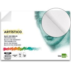 Bloc de dibujo Liderpapel DA11 Blanco 30 Hojas Papel