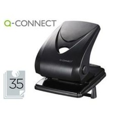 Perforadora Q-Connect KF01236 Negro