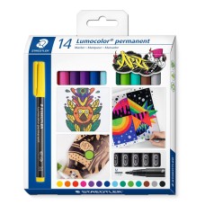 Permanent marker Staedtler 317 C14 1 mm Multicolour