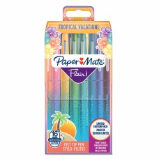 Set of Felt Tip Pens Paper Mate 2061396 Multicolour (16 Pieces)