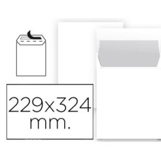 Sobres Liderpapel SB93 Blanco Papel 229 x 324 mm (1 unidad) (25 Unidades)