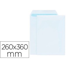 Sobres Liderpapel SL39 Blanco Papel 260 x 360 mm (250 Unidades)