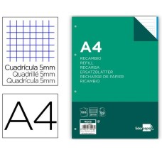 Recambio Liderpapel RE05 A4 100 Hojas