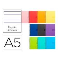 Cuaderno Liderpapel BC39 Rojo A4 80 Hojas