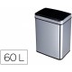 Waste bin with pedal Q-Connect KF11309 Grey Metal 60 L