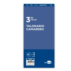 Talonario para Camareros Liderpapel T314 50 Hojas (5 Unidades)