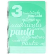 Cuaderno Liderpapel BE41 Verde 80 Hojas