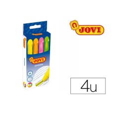 Set de Marcadores Fluorescentes Jovi 1810 Multicolor (4 Unidades)