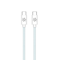 Cable USB-C Celly USBCUSBCCOTTLB Azul 1,5 m