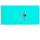 Carpeta de anillas Liderpapel AZ76 Turquesa A4 (1 unidad)