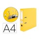 Ring binder Liderpapel AZ23 Yellow A4 (1 Unit)