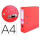 Ring binder Liderpapel AZ27 Red A4 (1 Unit)