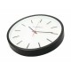 Wall Clock Q-Connect KF16951 Ø 34,4 cm White/Black Plastic