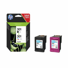 Cartucho de Tinta Original HP N9J72AE#301 Negro Multicolor