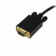 DisplayPort to VGA adapter Startech DP2VGAMM10B 3 m Black