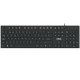 Keyboard Nilox NXKBE000012 Black Spanish Qwerty
