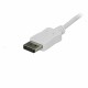 USB C to DisplayPort Adapter Startech CDP2DPMM6W 1,8 m White