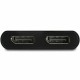 USB Hub Startech MSTDP122DP Black 4K Ultra HD