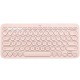 Wireless Keyboard Logitech K380 Pink Spanish Qwerty