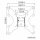Soporte TV Haeger 5608475 23