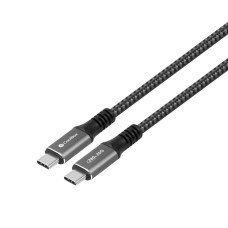 USB-C Cable CoolBox COO-CAB-UC-240W 1,2 m Grey